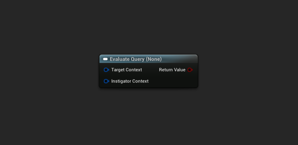 Evaluate Query node