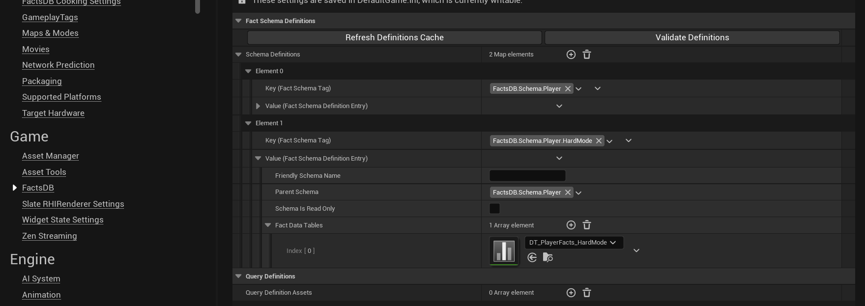 Configuring Schema Inheritance