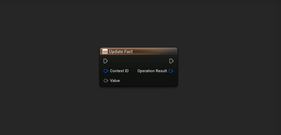 Update Fact by Tag node